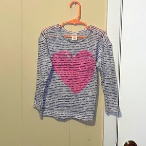 Heart long sleeve shirt